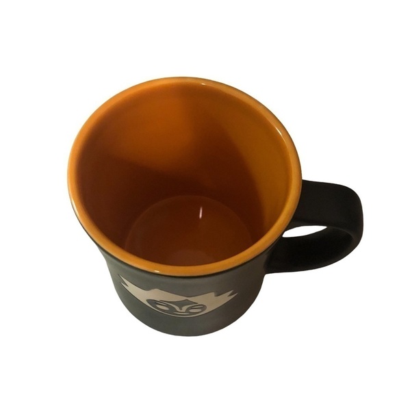 Starbucks Etched Mermaid Coffee Mug Black Orange 16OZ Kenya - Picture 3 of 4